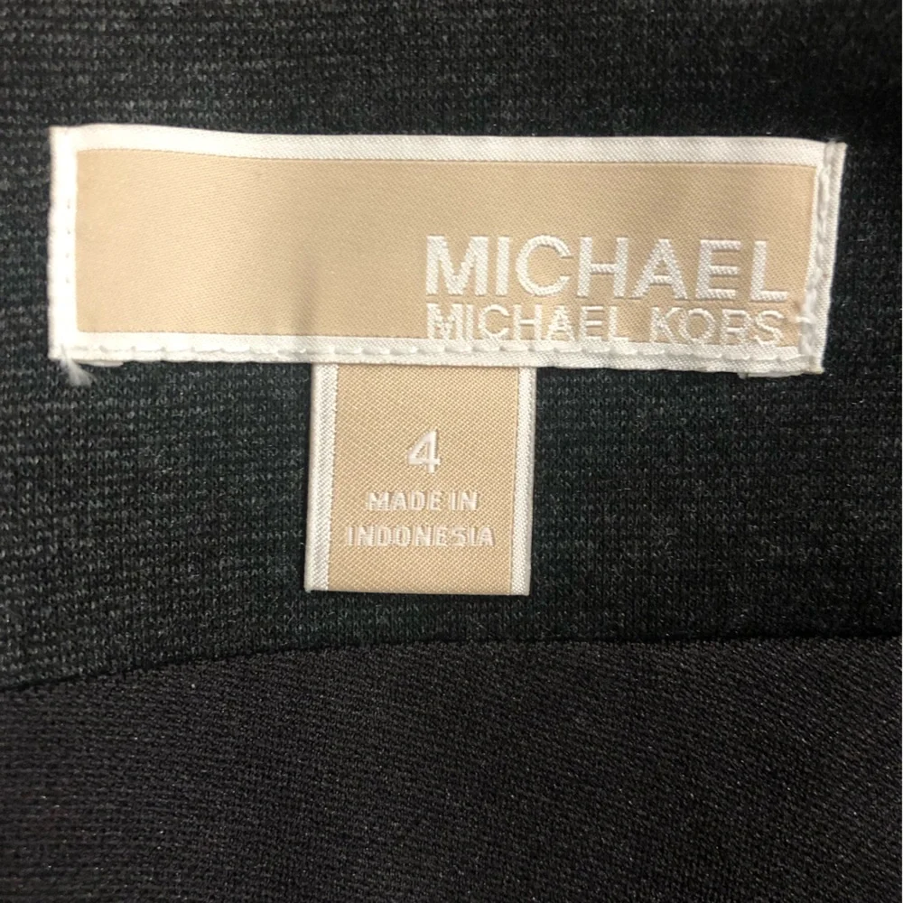 Michael Kors Gray Skirt with Zipper Accents - Picture 5 of 7